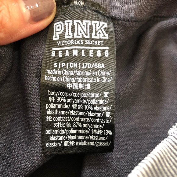 Pink Victoria’s Secret Seamless Workout Leggings Grey - Picture 9 of 10